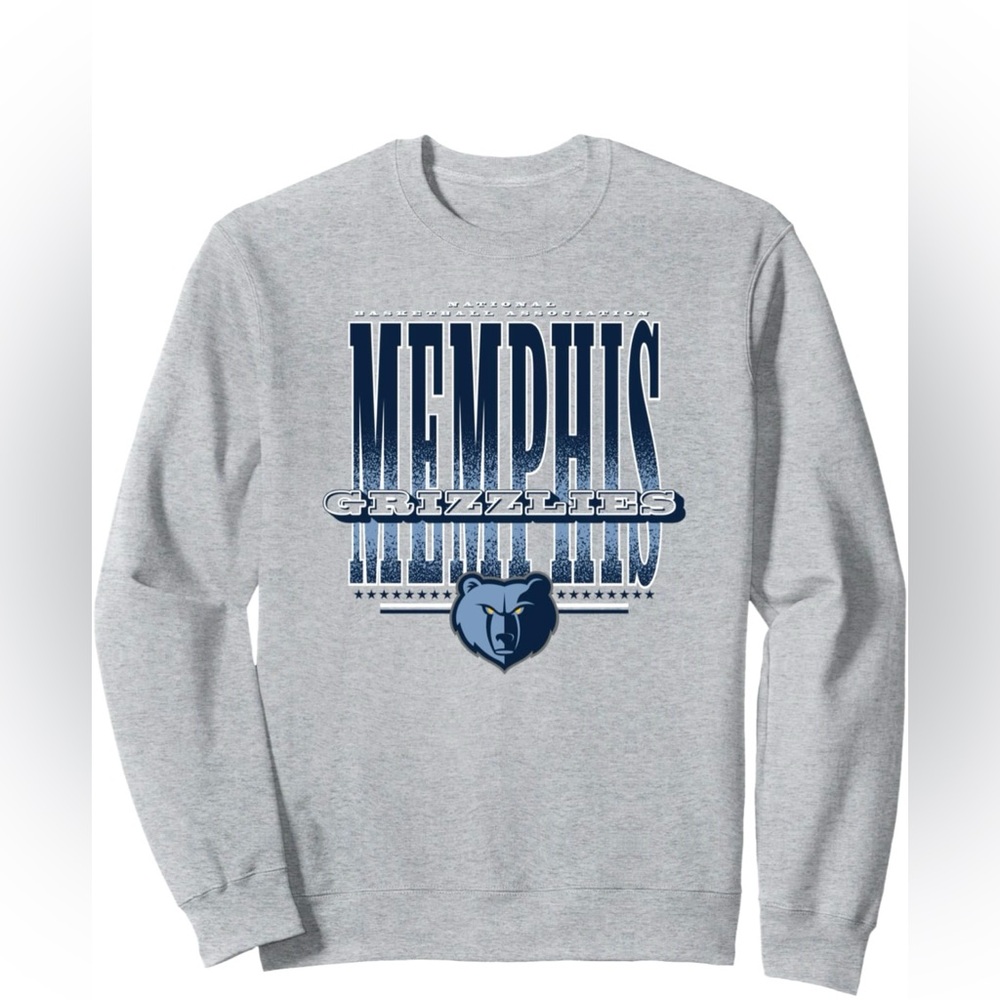 Memphis Grizzlies Gray Sweater